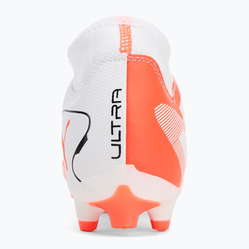 Fußballschuhe Herren PUMA Ultra 5 Play+ FG/AG puma white/puma black/glowing red 6