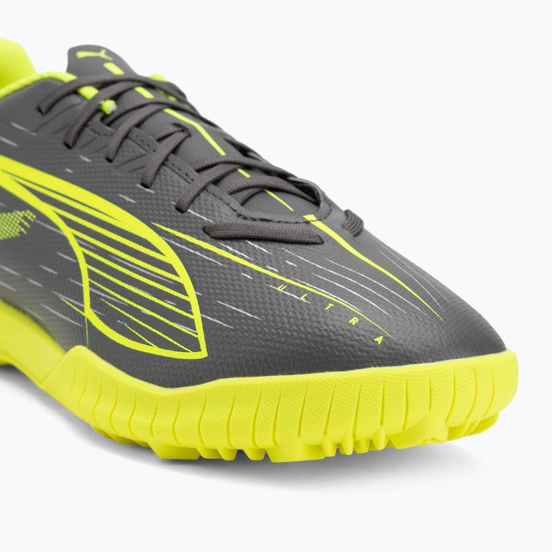 Fußballschuhe Herren PUMA Ultra 5 Play TT matte aged silver/yellow alert/puma aged silver 7