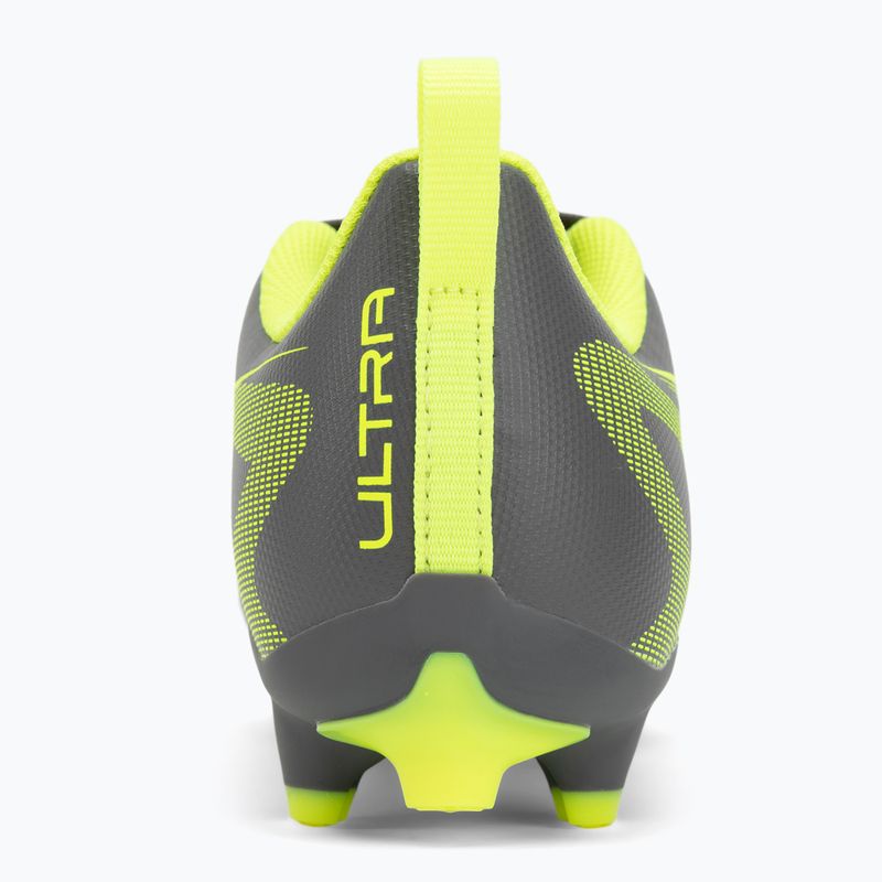 Fußballschuhe Kinder PUMA Ultra 5 Play FG/AG Jr matte aged silver/yellow alert/puma aged silver 6
