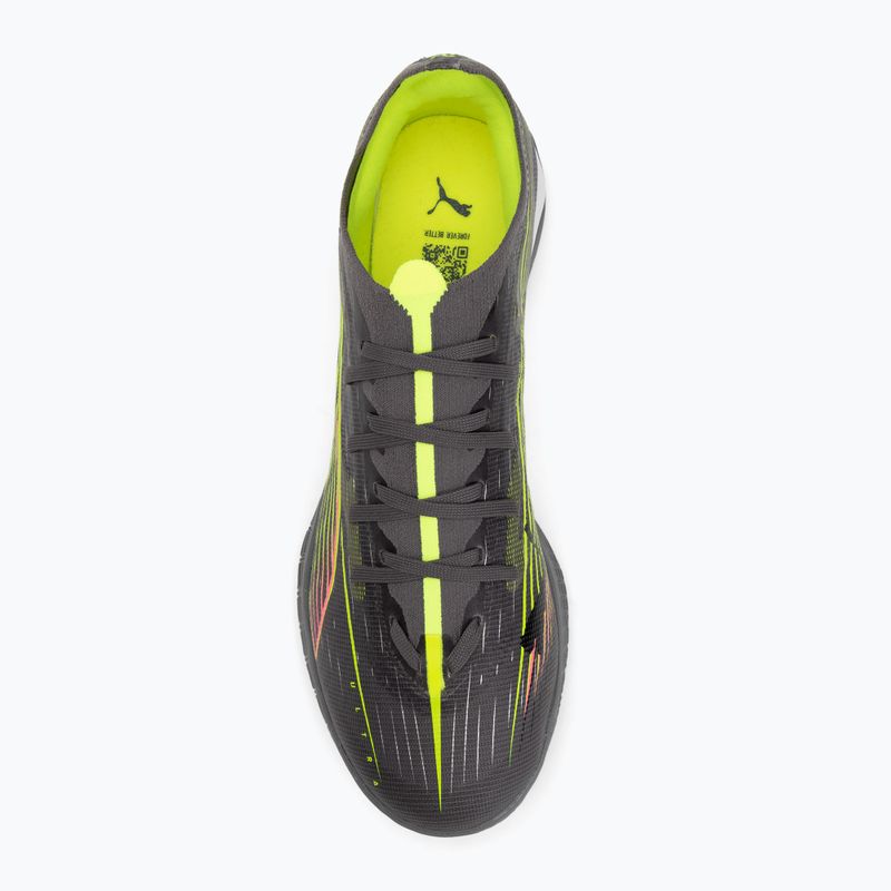 Fußballschuhe Herren PUMA Ultra 5 Match It matte aged silver/yellow alert/puma aged silver 5