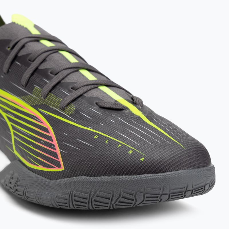 Fußballschuhe Herren PUMA Ultra 5 Match It matte aged silver/yellow alert/puma aged silver 7