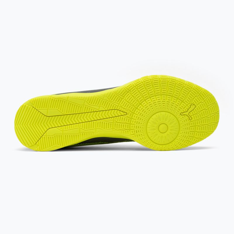 Fußballschuhe Herren PUMA Ultra 5 Play IT matte aged silver/yellow alert/puma aged silver 4