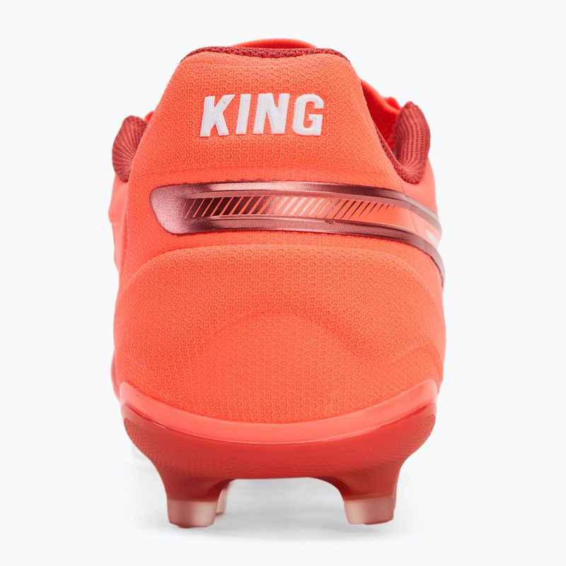 Fußballschuhe Herren PUMA King Match FG/AG glowing red/puma white/red fire 6