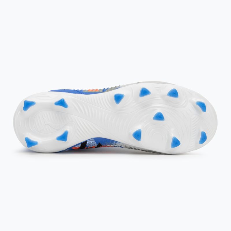 Fußballschuhe Kinder PUMA Future 8 Match Forever FG/AG Jr white/ultra blue/feather gray/puma black/glowing red 4
