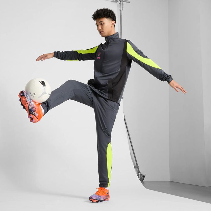 Fußballschuhe Herren PUMA Future 8 Match Creativity FG/AG orange poppy/black/dark amethyst/electric peppermint 11