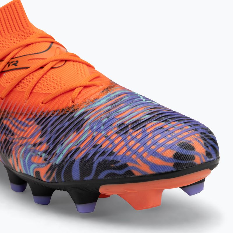 Fußballschuhe Herren PUMA Future 8 Match Creativity FG/AG orange poppy/black/dark amethyst/electric peppermint 7