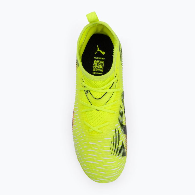 Fußballschuhe Kinder PUMA Future 8 Match TT + Mid yellow alert/ puma black/ sun struck 5