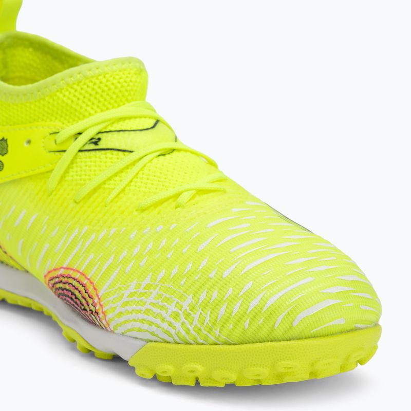 Fußballschuhe Kinder PUMA Future 8 Match TT + Mid yellow alert/ puma black/ sun struck 7