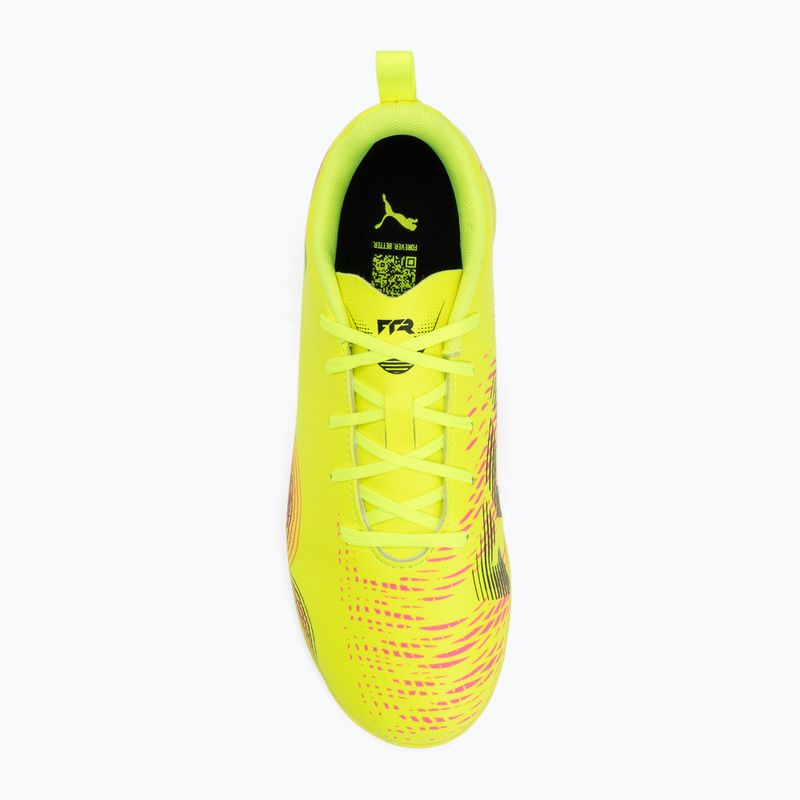 Fußballschuhe Kinder PUMA Future 8 Play It yellow alert/ puma black/ sun struck 5