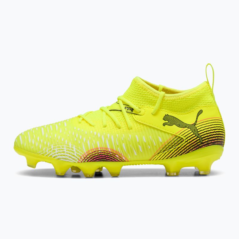 Fußballschuhe Kinder PUMA Future 8 Match FG/AG Jr yellow alert/puma black/sun struck 2