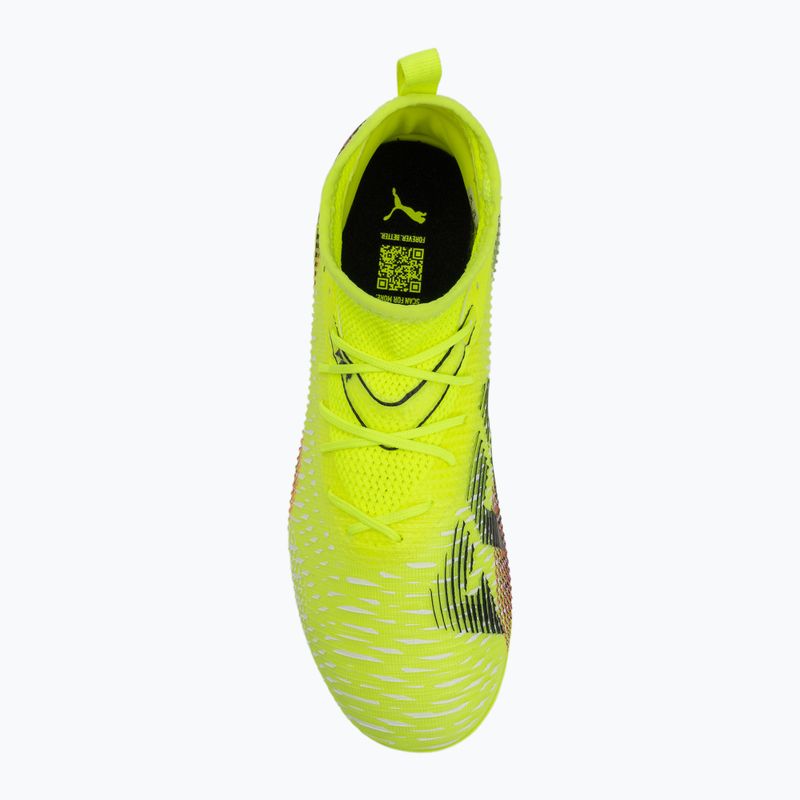 Fußballschuhe Kinder PUMA Future 8 Match FG/AG Jr yellow alert/puma black/sun struck 5