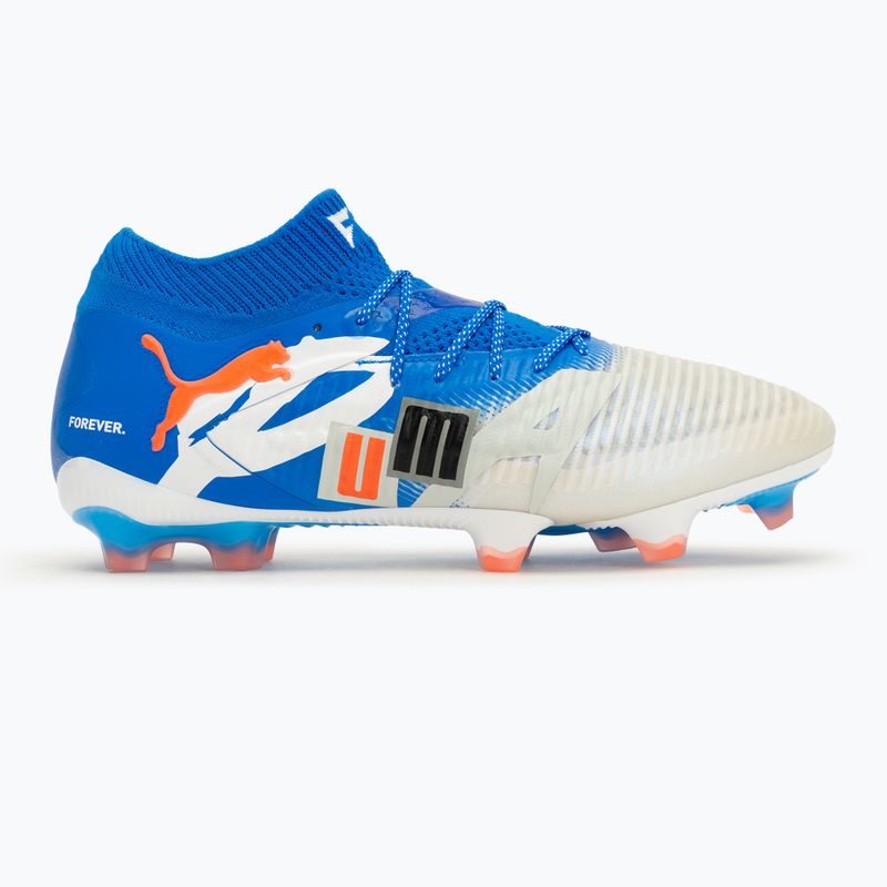 Fußballschuhe Herren PUMA Future 8 Ultimate Forever FG white/ultra blue/feather gray/puma black/glowing red 2