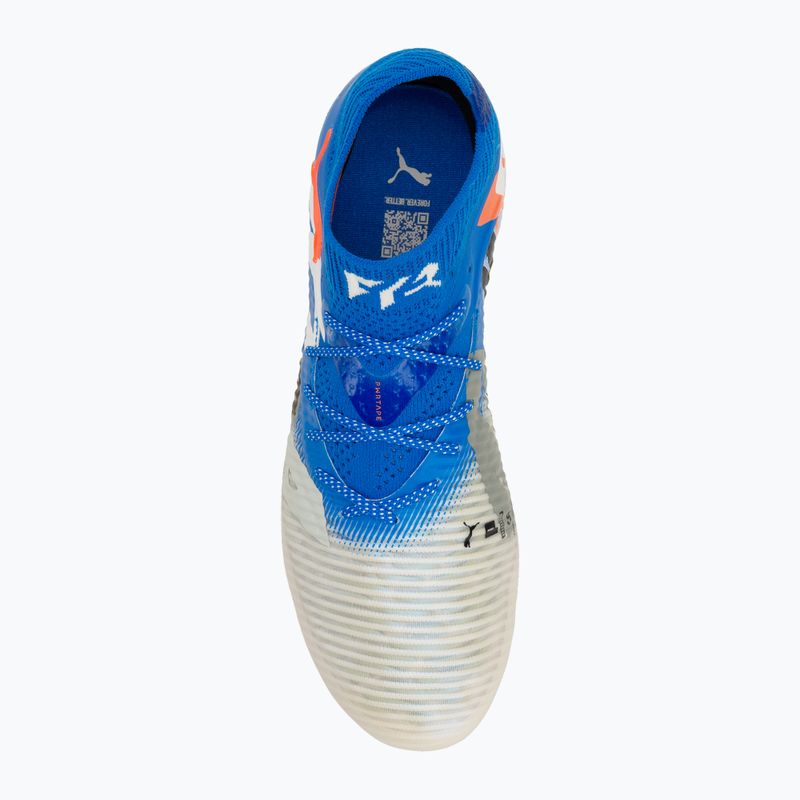 Fußballschuhe Herren PUMA Future 8 Ultimate Forever FG white/ultra blue/feather gray/puma black/glowing red 5