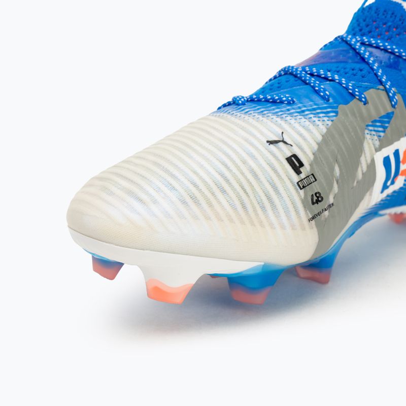 Fußballschuhe Herren PUMA Future 8 Ultimate Forever FG white/ultra blue/feather gray/puma black/glowing red 7