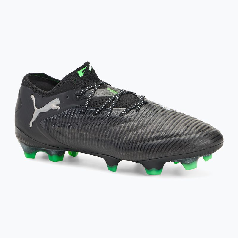 Herren-Fußballschuhe PUMA Future 8 Ultimate Low FG puma schwarz/kalt hellgrau/fluo grün