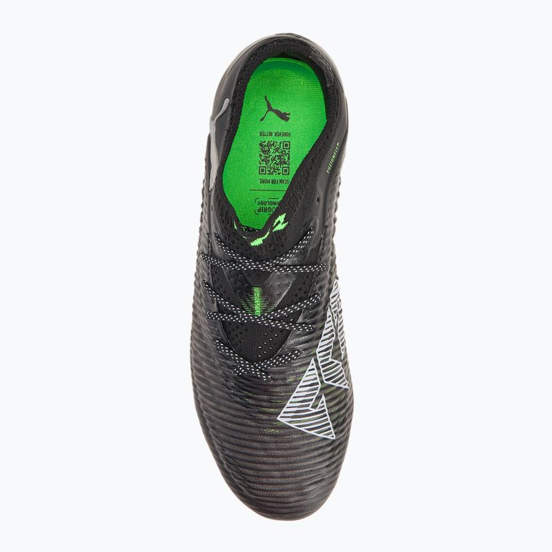 Herren-Fußballschuhe PUMA Future 8 Ultimate Low FG puma schwarz/kalt hellgrau/fluo grün 5