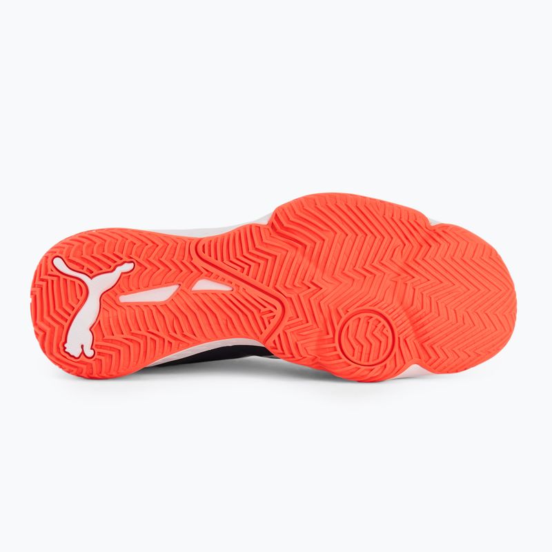 Handballschuhe PUMA Eliminate Turbo parisian night/ puma white/ glowning red 4