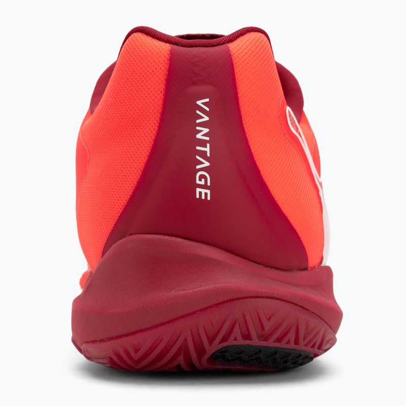 PUMA Vantage Nitro Handballschuhe leuchtend rot / puma weiß / dunkelkarminrot / puma schwarz 6