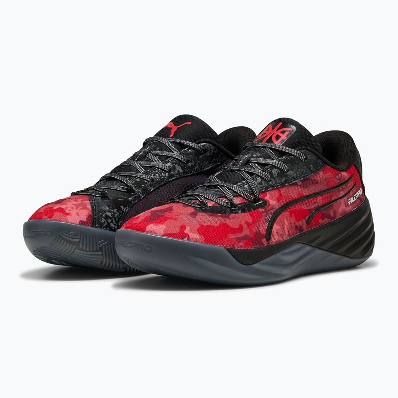 Herren Basketballschuhe Puma All-Pro Nitro DA für alle Zeit rot 3