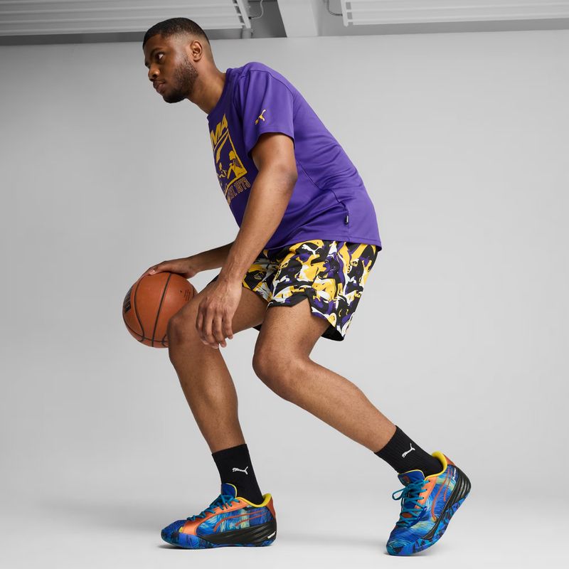 Basketball Herrenschuhe PUMA All-Pro Nitro Dylan Exhibit vivid blue/tropical blue 11