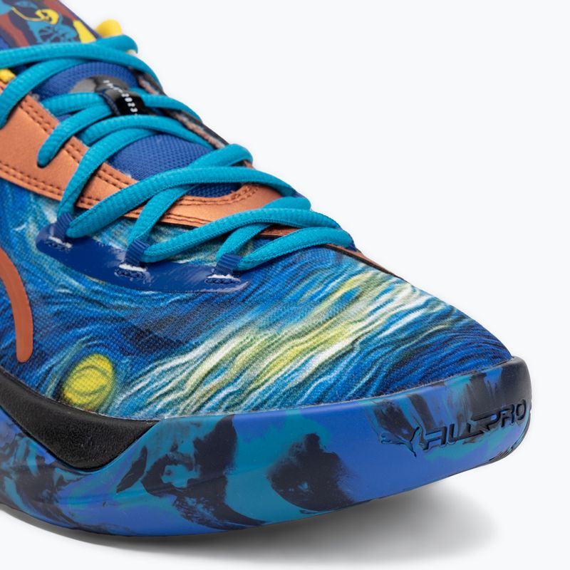 Basketball Herrenschuhe PUMA All-Pro Nitro Dylan Exhibit vivid blue/tropical blue 7