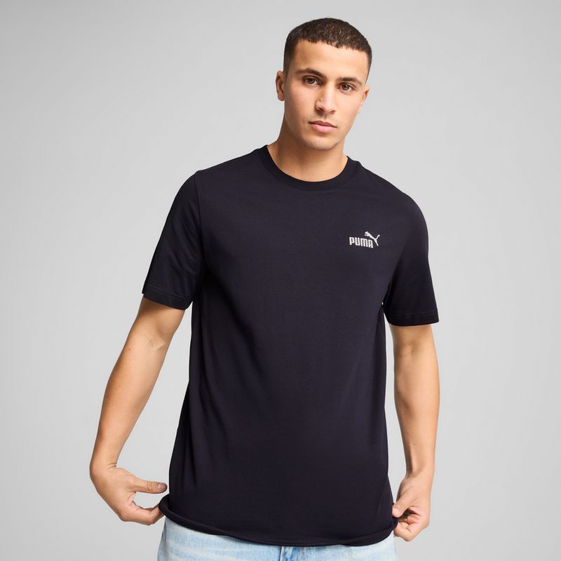 Shirt Herren PUMA ESS Small No. 1 Logo Tee new navy 3
