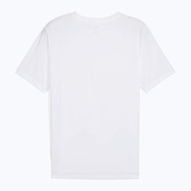 Shirt Herren PUMA ESS Small Logo Poly Tee puma white 2
