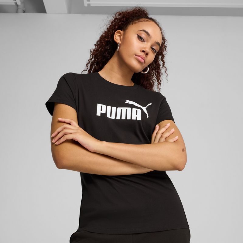 Shirt Damen PUMA ESS No. 1 Logo Tee puma black 3