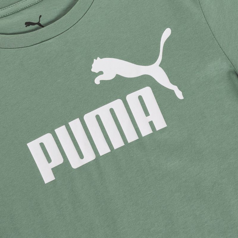 Shirt Damen PUMA ESS No. 1 Logo Tee green moon 3
