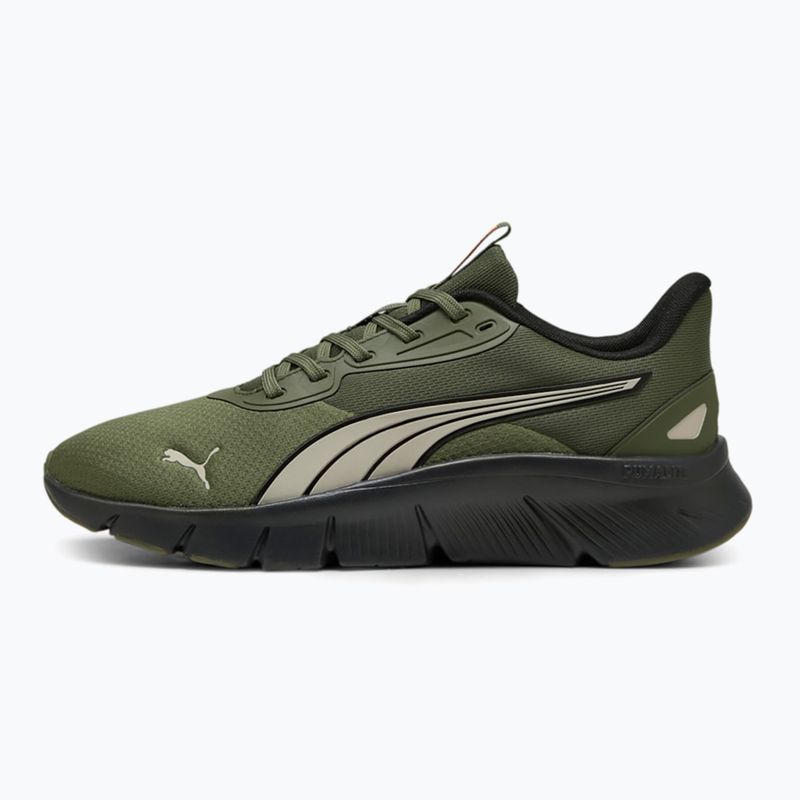 PUMA Flexfocus Lite Modern Woven Laufschuh lodengrün/desert dust