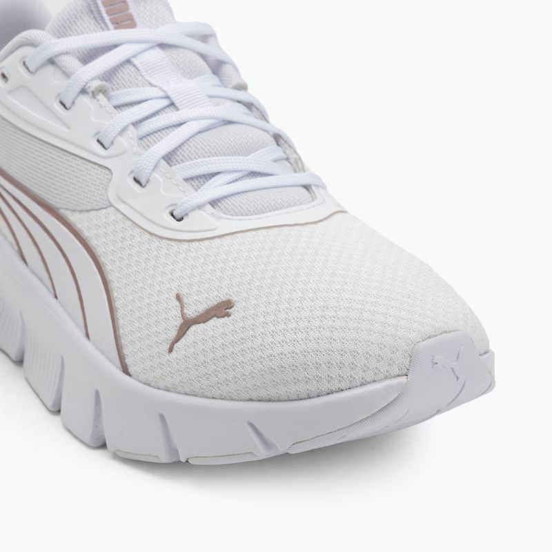 PUMA Flexfocus Lite Modern Woven Laufschuhe puma weiß/rose gold 7