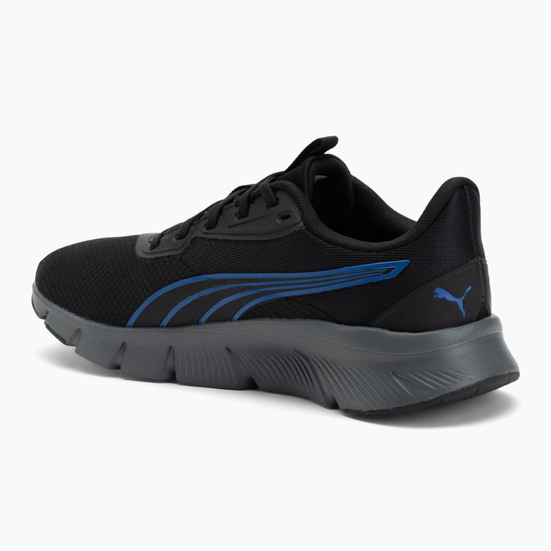 PUMA Flexfocus Lite Modern Woven Laufschuhe puma schwarz/vivid blau 3