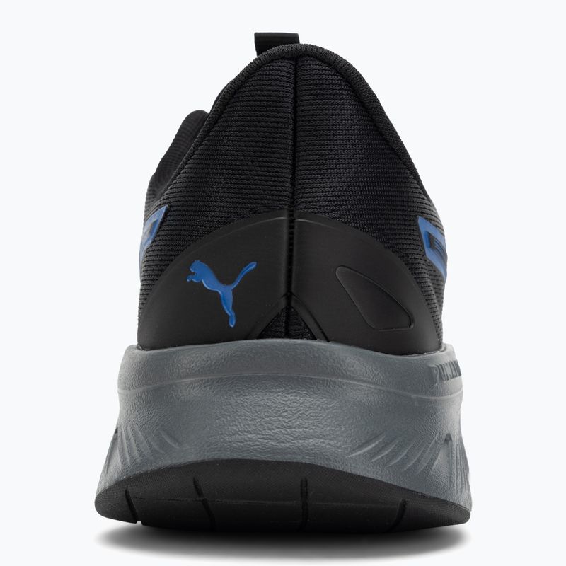 PUMA Flexfocus Lite Modern Woven Laufschuhe puma schwarz/vivid blau 6