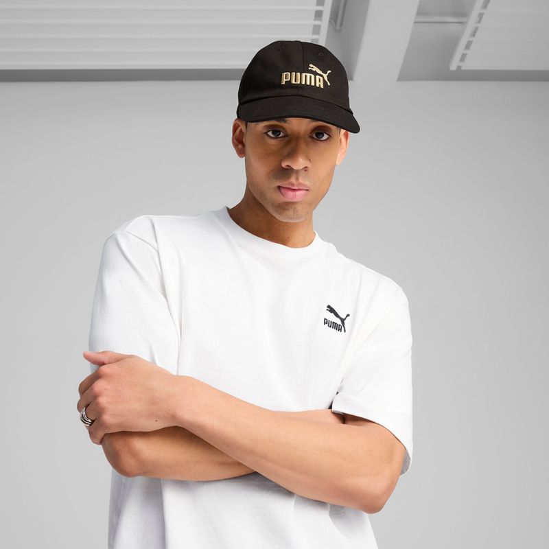 Cap Schirmmütze PUMA Ess No.1 Logo BB puma black/gold/logo 3