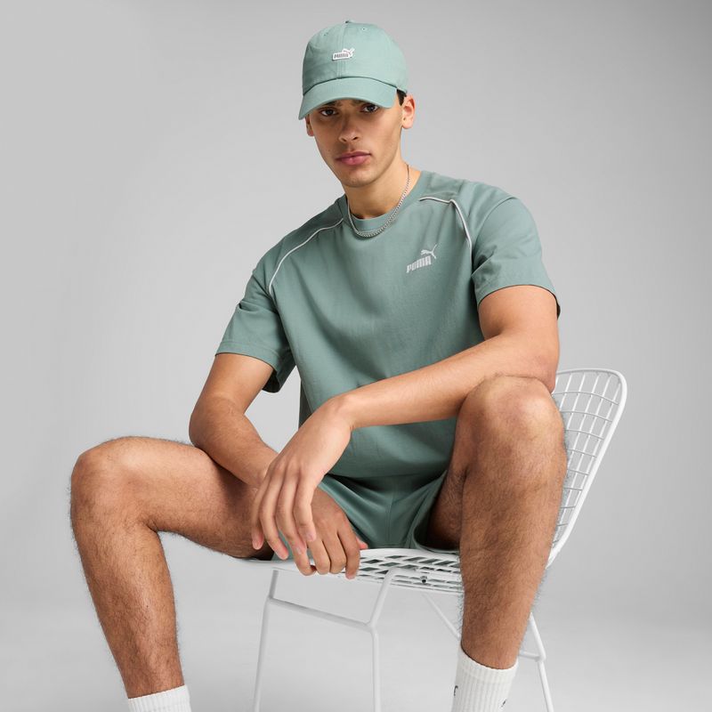 Cap Schirmmütze PUMA Ess No. 1 Logo Patch BB green moon 3