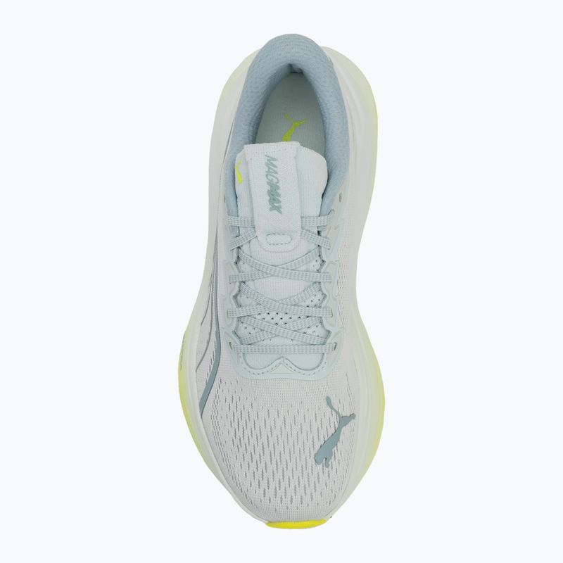 Laufschuhe Damen PUMA MagMax Nitro peaceful blue/yellow alert 5