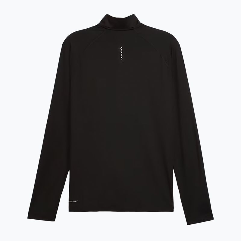 Lauf Hoodie Sweatshirt Herren PUMA Run Velocity Cloudspun 1/4 Zip puma black 2