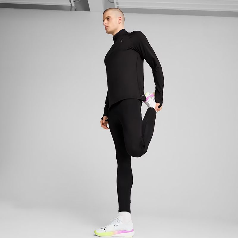 Lauf Hoodie Sweatshirt Herren PUMA Run Velocity Cloudspun 1/4 Zip puma black 4