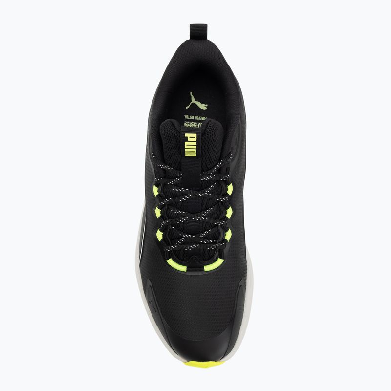 Laufschuhe PUMA PUMA Skyrocket Lite Trail puma black/feather gray/yellow alert 5