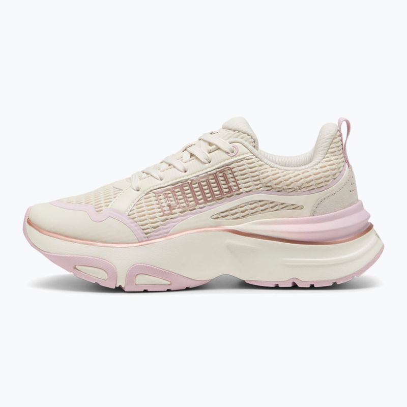 Laufschuhe Damen PUMA Softride Divine Metal alpine snow/warm white/rose mauve