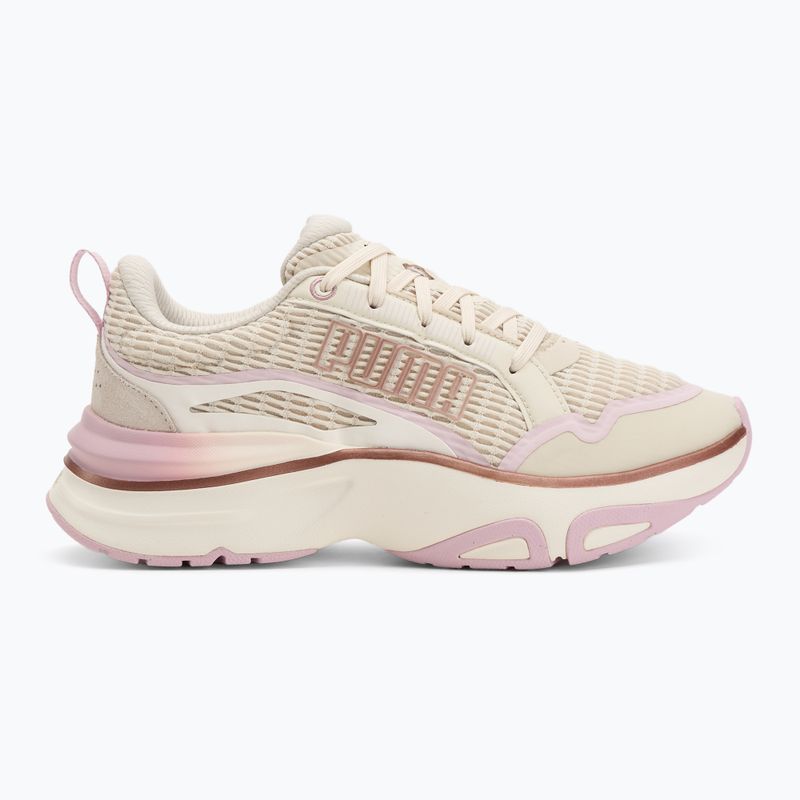 Laufschuhe Damen PUMA Softride Divine Metal alpine snow/warm white/rose mauve 2