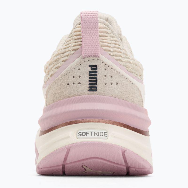 Laufschuhe Damen PUMA Softride Divine Metal alpine snow/warm white/rose mauve 6