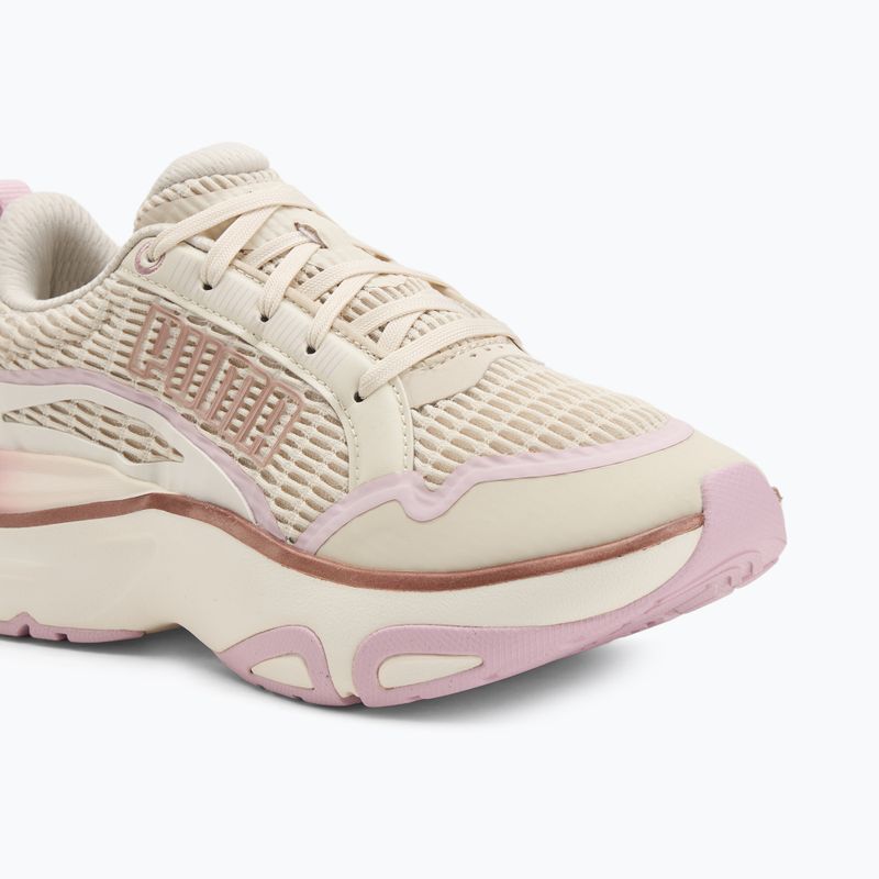 Laufschuhe Damen PUMA Softride Divine Metal alpine snow/warm white/rose mauve 7