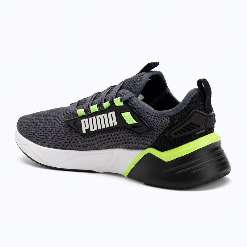 Laufschuhe PUMA PUMA Retaliate 3 puma black/green moon/green glare 3
