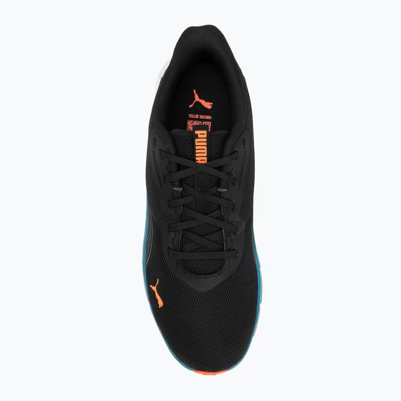 Laufschuhe PUMA FlexFocus Lite Modern puma black/heat fire 5
