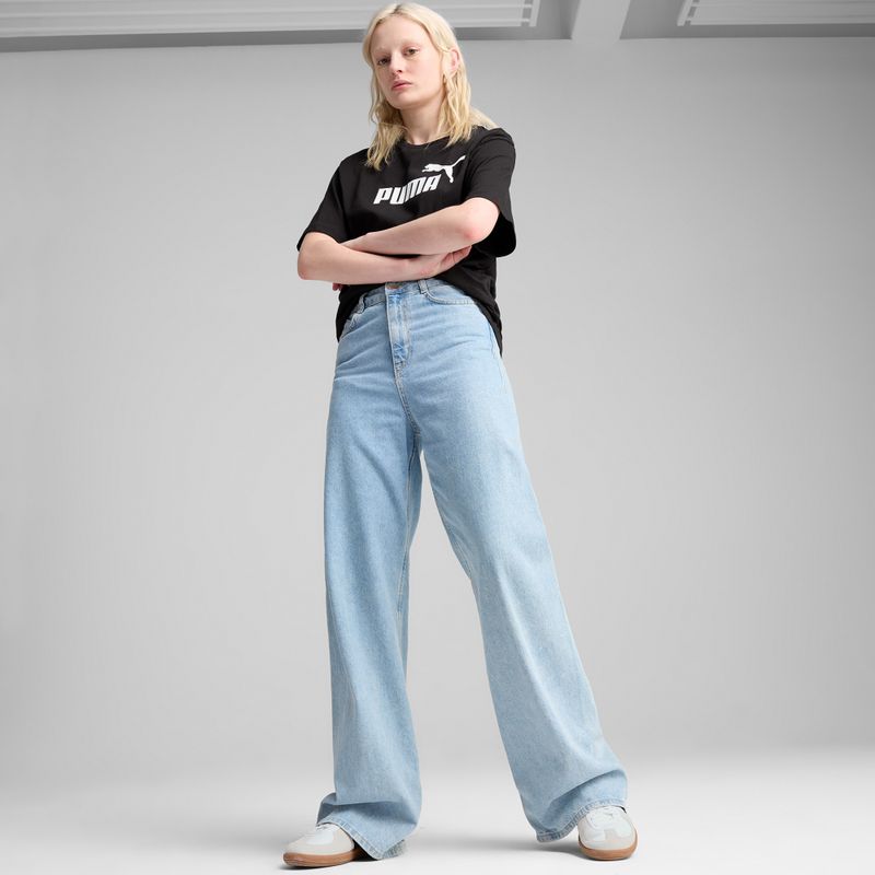 Shirt Damen PUMA ESS No. 1 Logo Relaxed Tee puma black 5