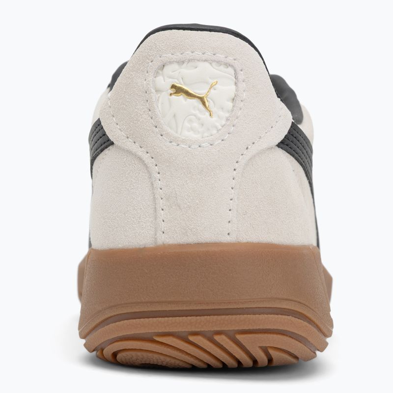 Schuhe Damen PUMA Club Klassika Suede warm white/puma black/puma gold 5