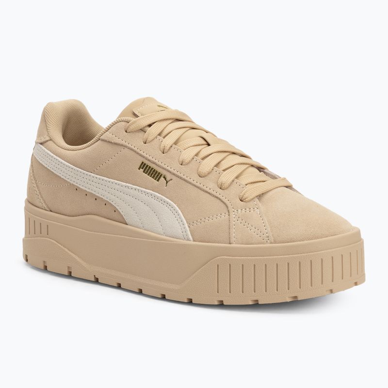Schuhe Damen PUMA Karmen II light sand/alpine snow/puma gold