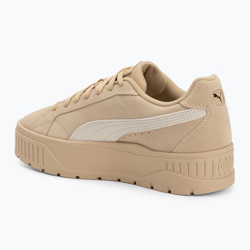 Schuhe Damen PUMA Karmen II light sand/alpine snow/puma gold 3