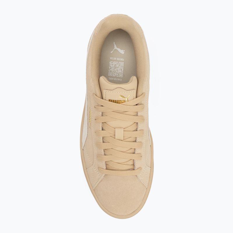 Schuhe Damen PUMA Karmen II light sand/alpine snow/puma gold 5